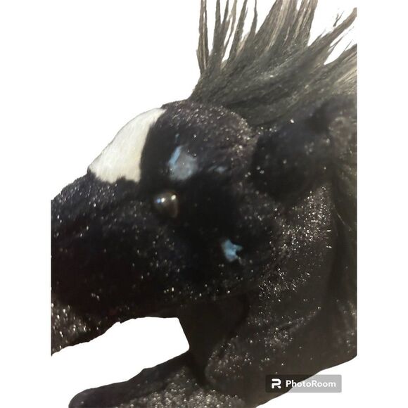 Aurora Black Horse equestrian lovers stuffed animal - Picture 2 of 2
